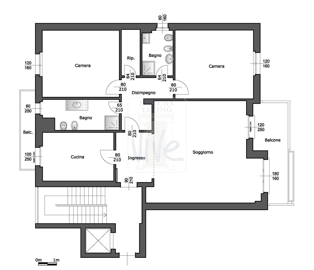 Immagine 6 di Appartamento in vendita  in Via Conegliano a Milano