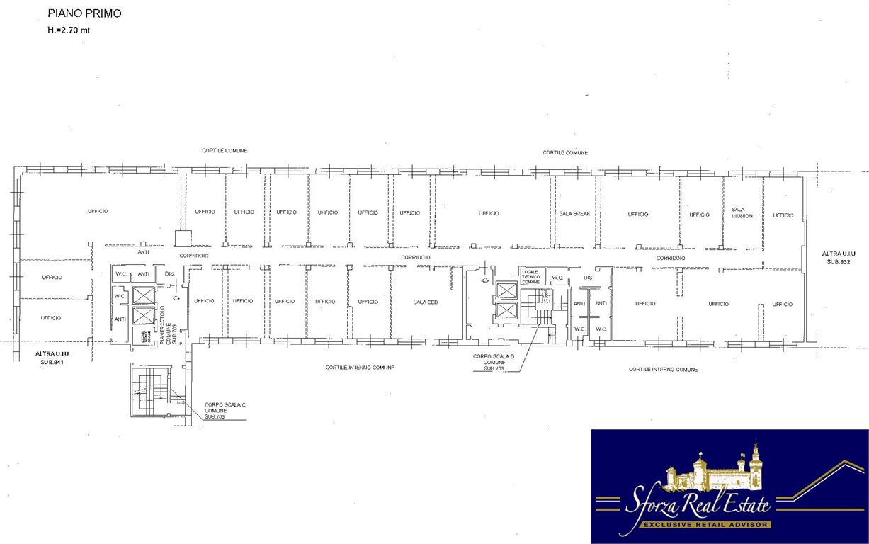 Immagine 10 di Ufficio in affitto  in Via Modigliani 45 a Segrate