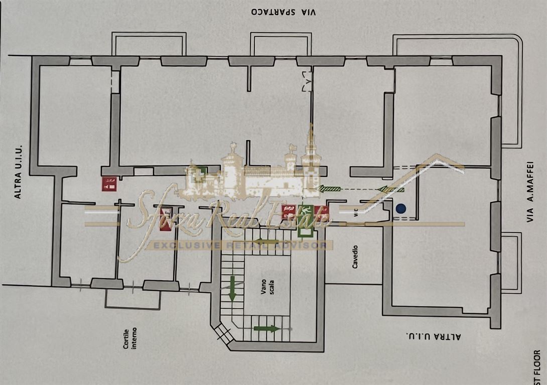 Immagine 10 di Ufficio in affitto  in Via Spartaco a Milano