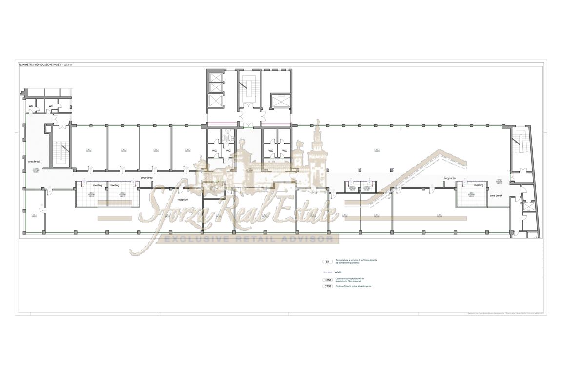 Immagine 11 di Ufficio in affitto  in Via Durando a Milano