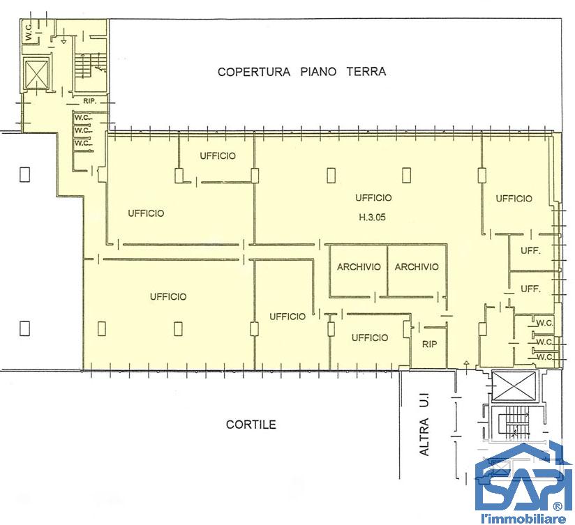 Immagine 2 di Ufficio in affitto  a Milano