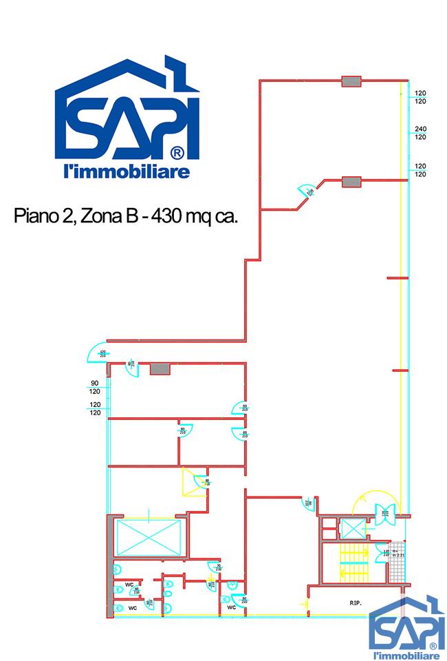 Immagine 10 di Ufficio in affitto  a Milano