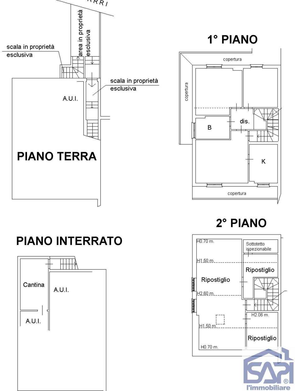 Immagine 10 di Casa semindipendente in vendita  in VIA PARRI a Solaro