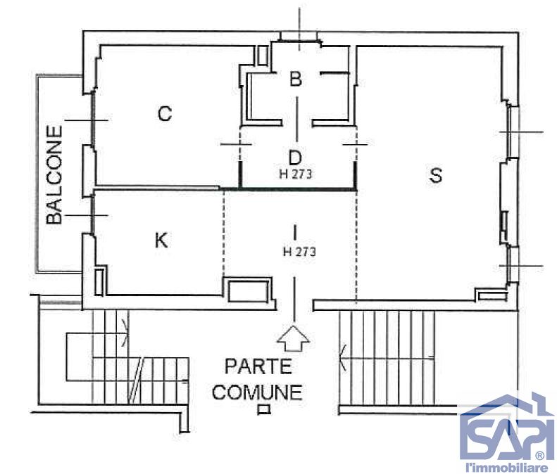 Immagine 10 di Appartamento in vendita  in via barbavara 7 a Milano