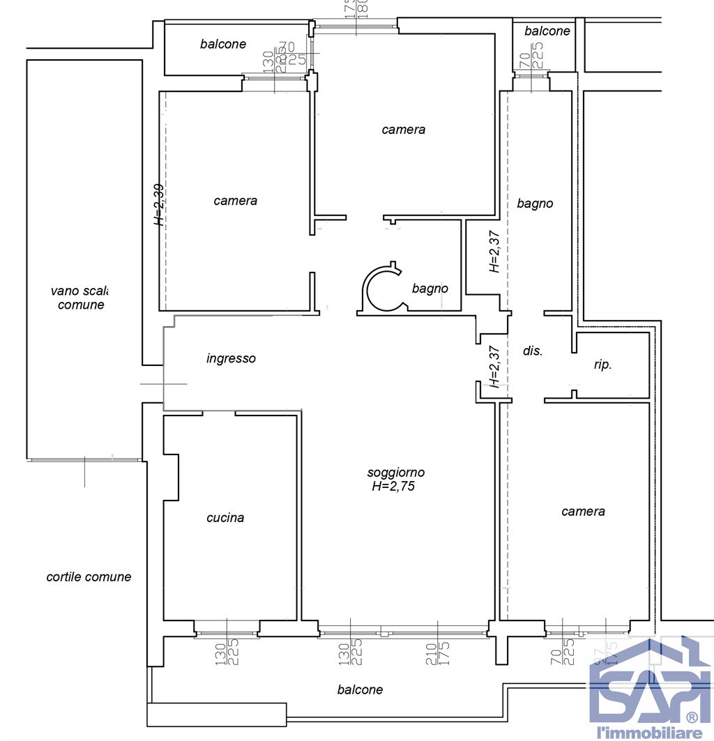 Immagine 10 di Appartamento in vendita  in VIA RONCHELLI 37 a Varese