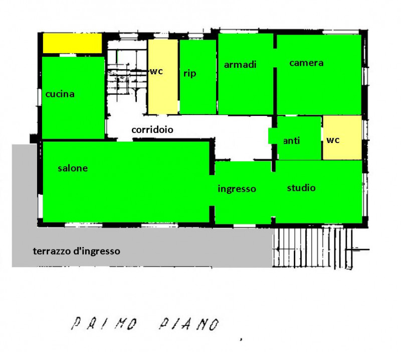 Immagine 21 di Villa in vendita  in perugino a Padova