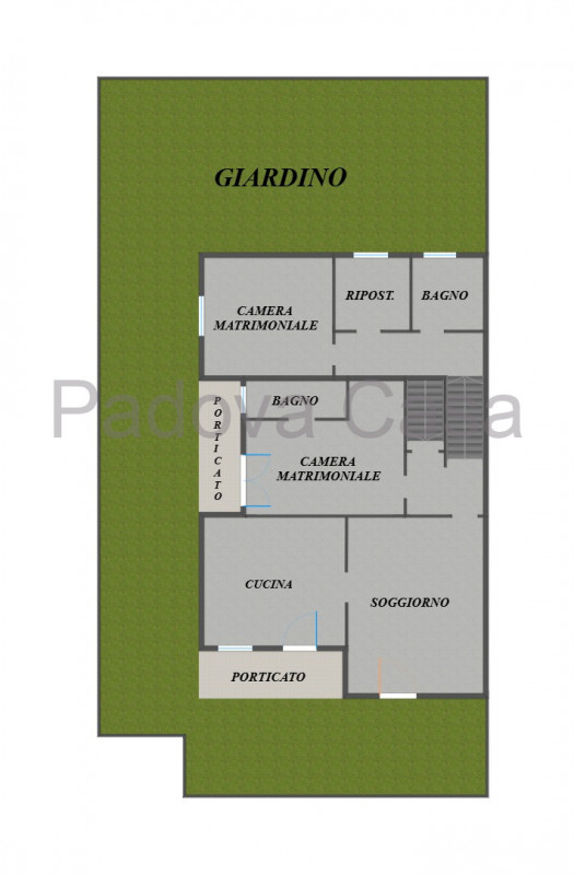 Immagine 14 di Casa bifamiliare in vendita  a Vigodarzere