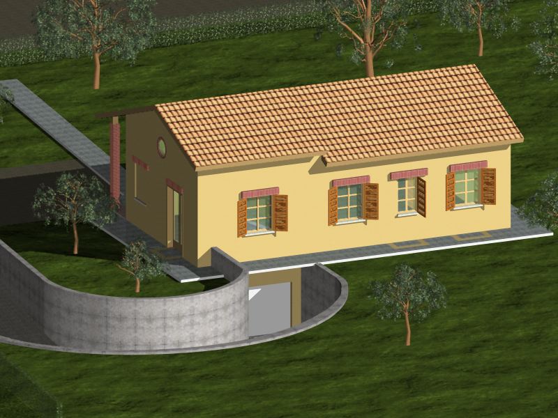 Immagine 2 di Terreno in vendita  a Belvedere Ostrense