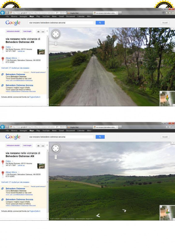 Immagine 5 di Terreno in vendita  a Belvedere Ostrense