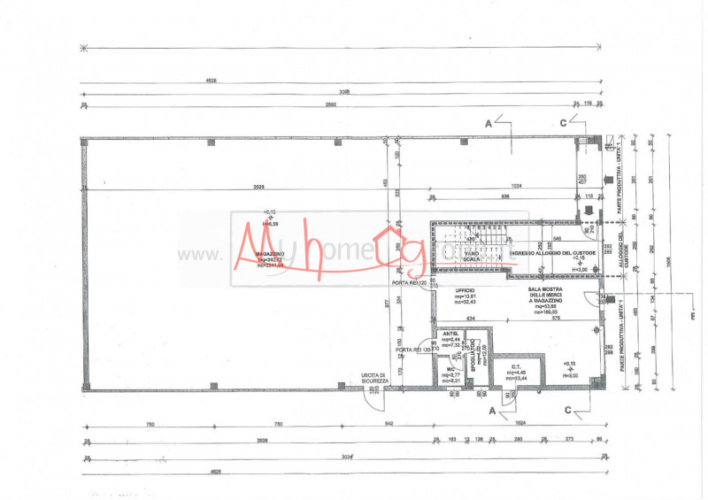 Immagine 3 di Capannone industriale in affitto  a Selvazzano Dentro