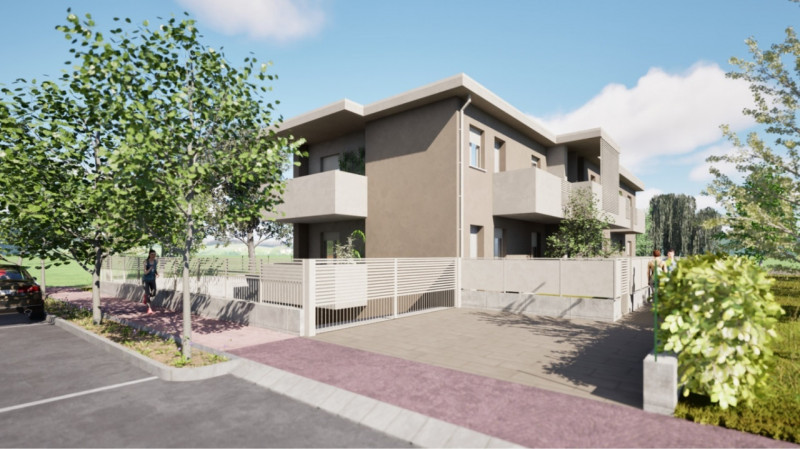 Immagine 2 di Casa quadrifamiliare in vendita  in Via Caduti di Nassyria a Mozzecane