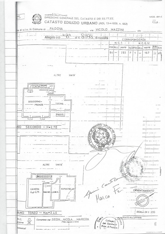Immagine 1 di Appartamento in vendita  a Padova