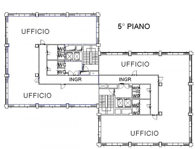 Immagine 16 di Ufficio in affitto  in PIAZZALE CORVETTO LUIGI EMANUELE a Milano