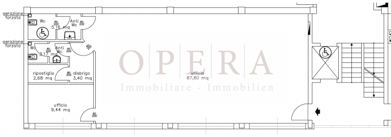 Immagine 5 di Ufficio in affitto  in via Pacinotti a Bolzano