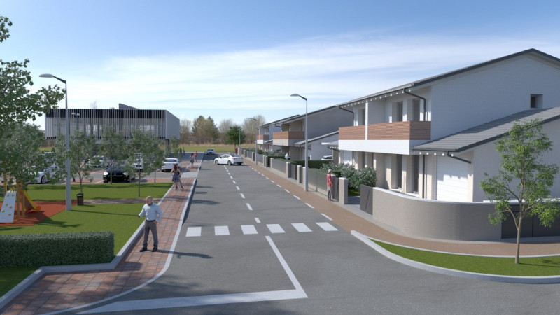 Immagine 1 di Casa bifamiliare in vendita  a Mussolente