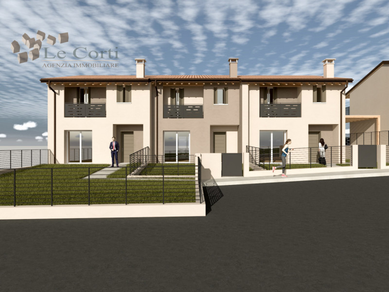 Immagine 2 di Casa bifamiliare in vendita  a Sarego