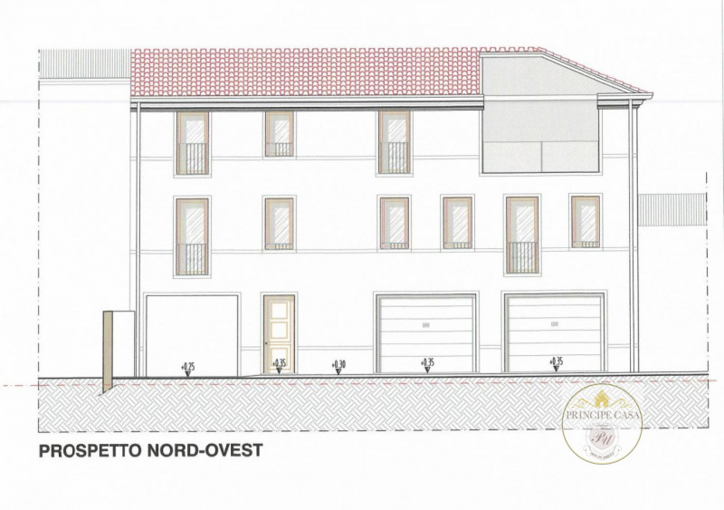 Immagine 11 di Villetta a schiera in vendita  in via santo stefano a Este