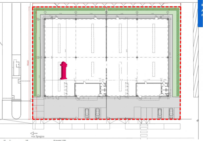 Immagine 2 di Capannone industriale in vendita  a Vigonza