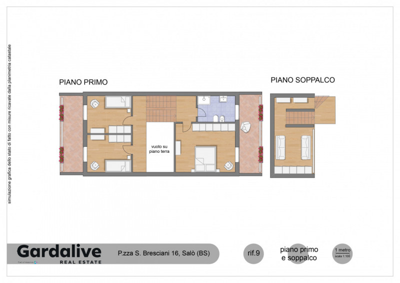 Immagine 48 di Villetta a schiera in vendita  in Via Valene 29/B a Salò