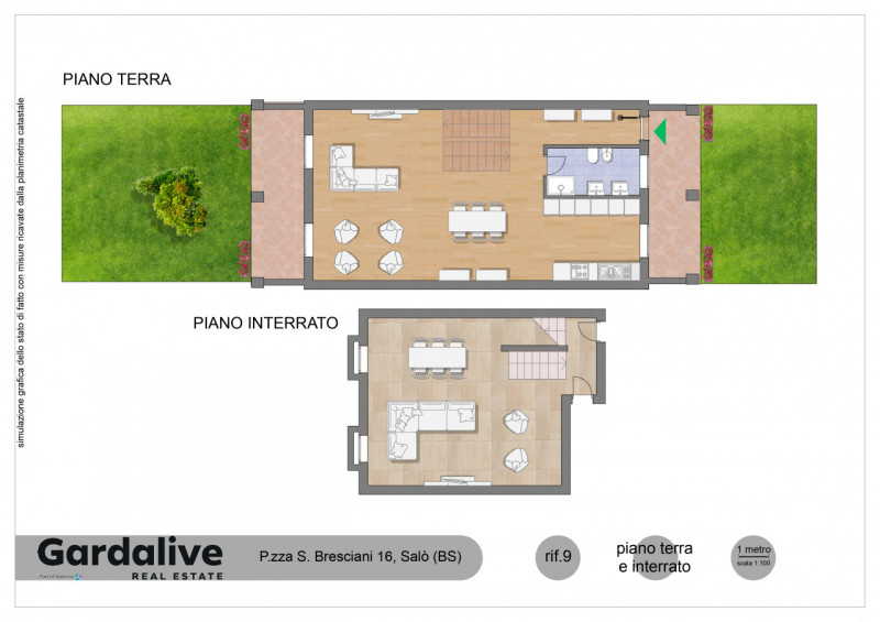 Immagine 49 di Villetta a schiera in vendita  in Via Valene 29/B a Salò