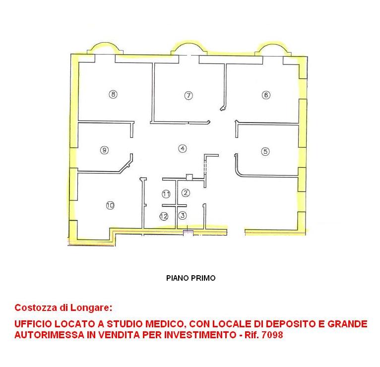 Immagine 9 di Ufficio in vendita  in Costozza a Longare