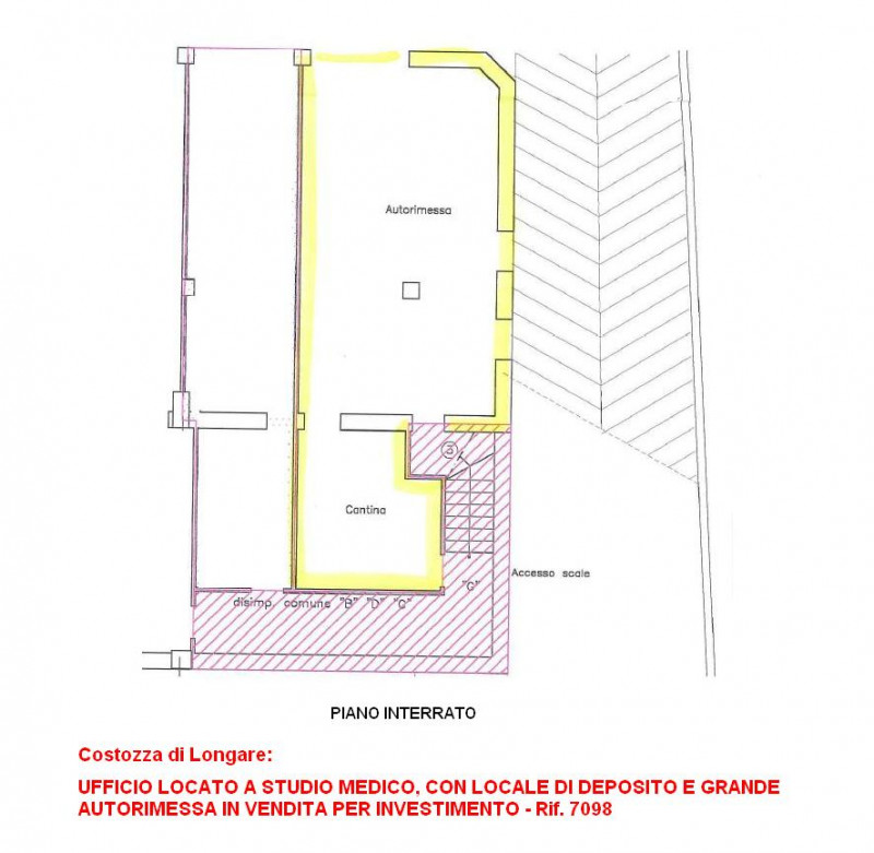 Immagine 10 di Ufficio in vendita  in Costozza a Longare