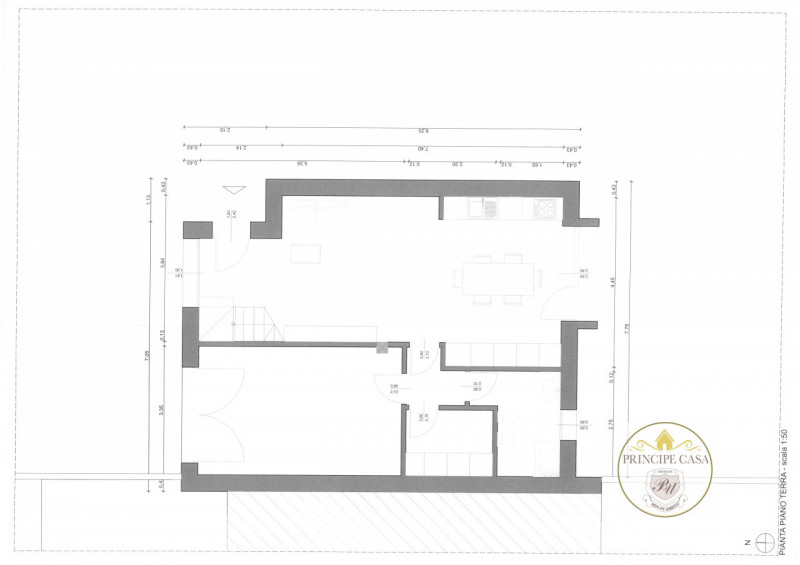 Immagine 11 di Casa bifamiliare in vendita  in Via principe umbero a Sant'elena