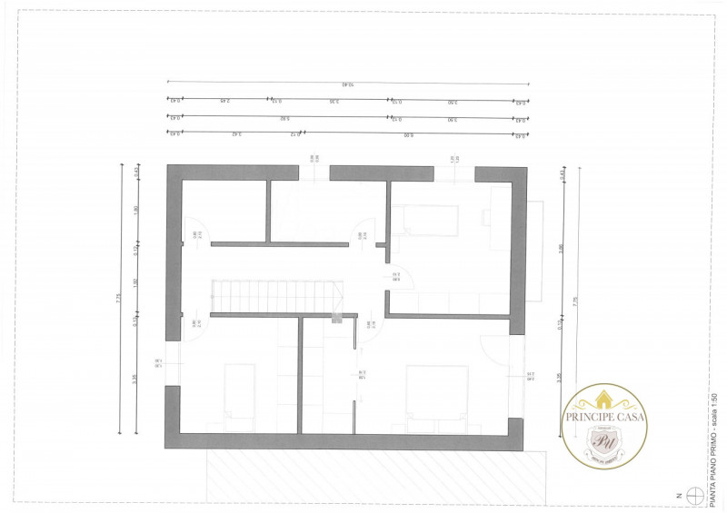 Immagine 12 di Casa bifamiliare in vendita  in Via principe umbero a Sant'elena