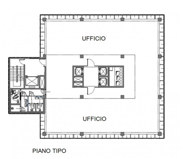 Immagine 15 di Ufficio in affitto  in VIA OLGIA a Segrate