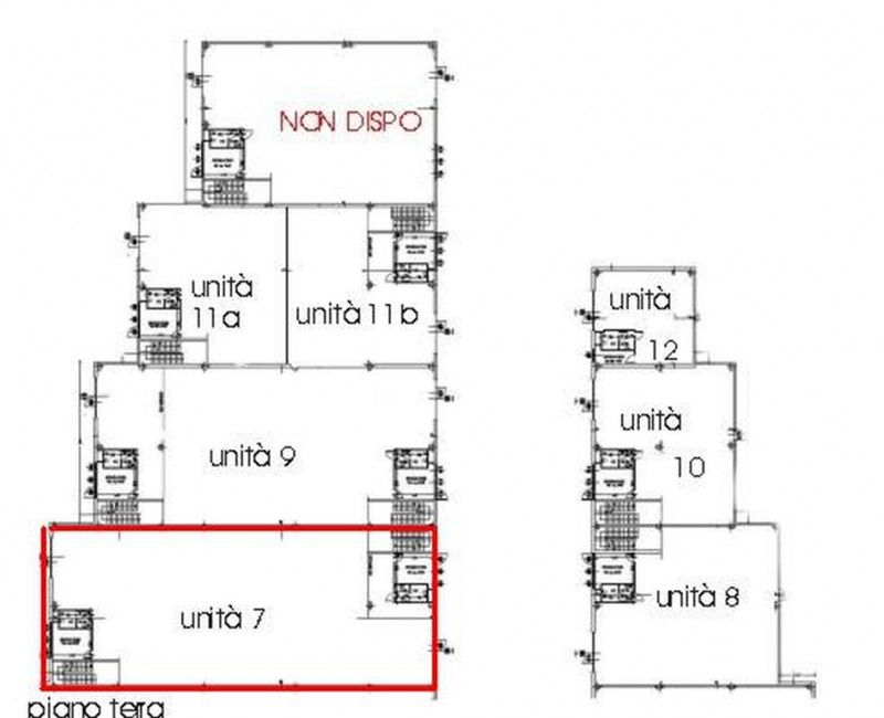Immagine 8 di Laboratorio in vendita  in VIA BUOZZI a Liscate