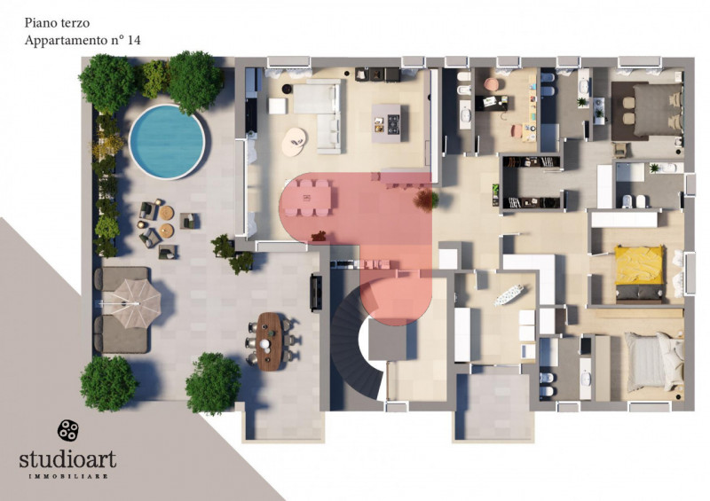 Immagine 5 di Appartamento in vendita  in Residenze Acquaverde a Arzignano