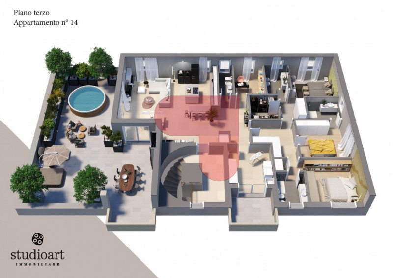 Immagine 6 di Appartamento in vendita  in Residenze Acquaverde a Arzignano