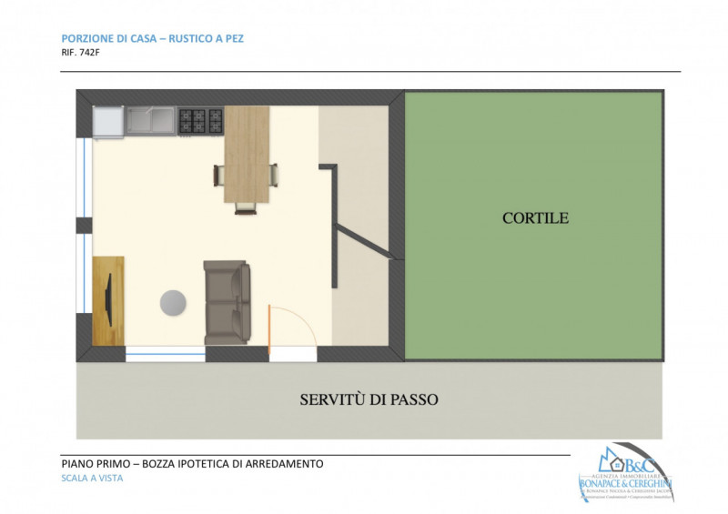 Immagine 14 di Rustico / casale in vendita  in Pez a Tre Ville