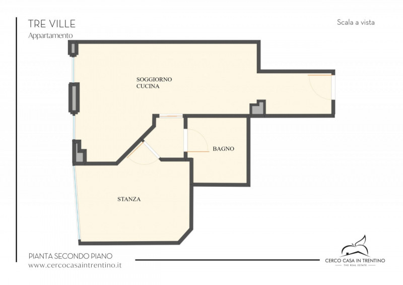 Immagine 15 di Appartamento in vendita  in Via Scaricle a Tre Ville