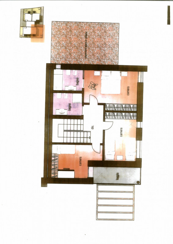 Immagine 3 di Casa bifamiliare in vendita  in Via Chiesa a Monticello Conte Otto