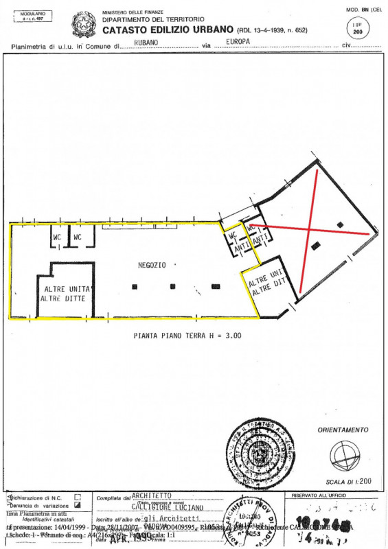 Immagine 21 di Negozio in affitto  in via Europa a Rubano
