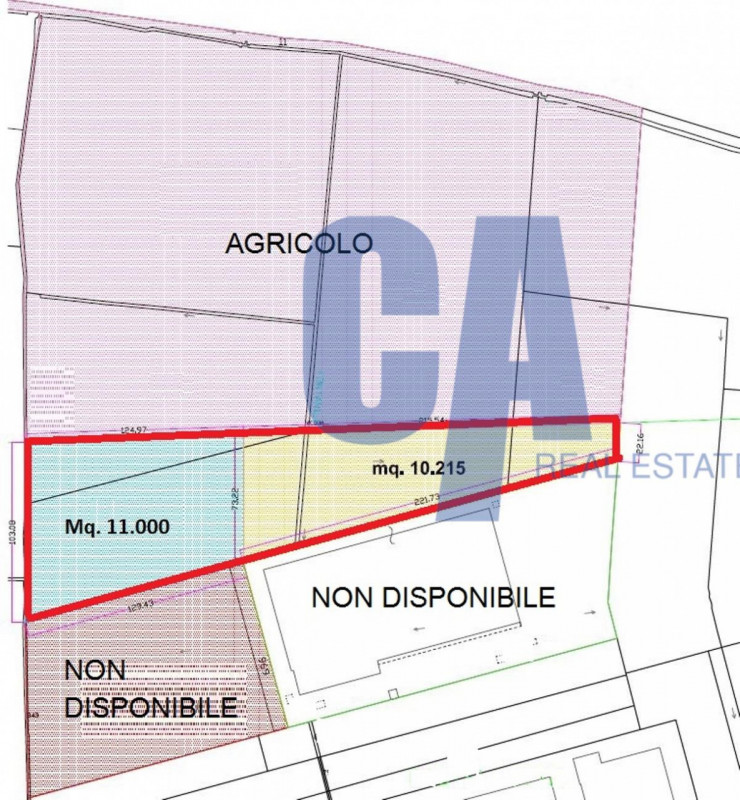 Immagine 1 di Terreno in vendita  in VIA GENOVA a Pioltello