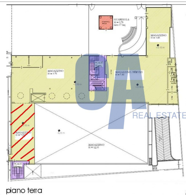 Immagine 16 di Palazzo in affitto  in VIA GALLARATE a Milano