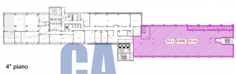 Immagine 14 di Ufficio in affitto  in VIALE MONZA a Milano