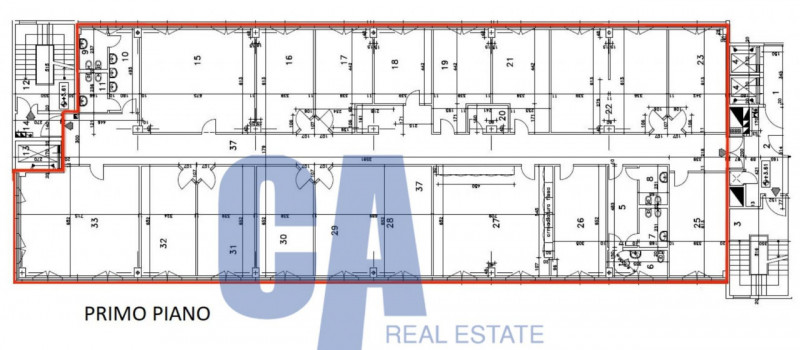 Immagine 24 di Ufficio in affitto  in VIA BURONA a Vimodrone