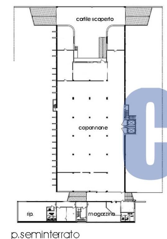 Immagine 21 di Capannone industriale in vendita  in VIA MECENATE a Milano