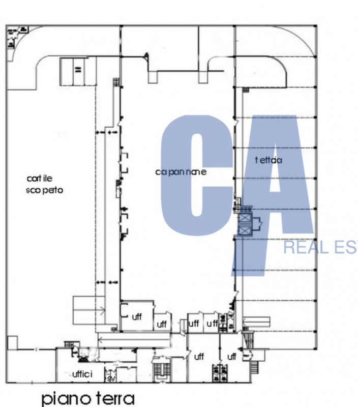 Immagine 22 di Capannone industriale in vendita  in VIA MECENATE a Milano