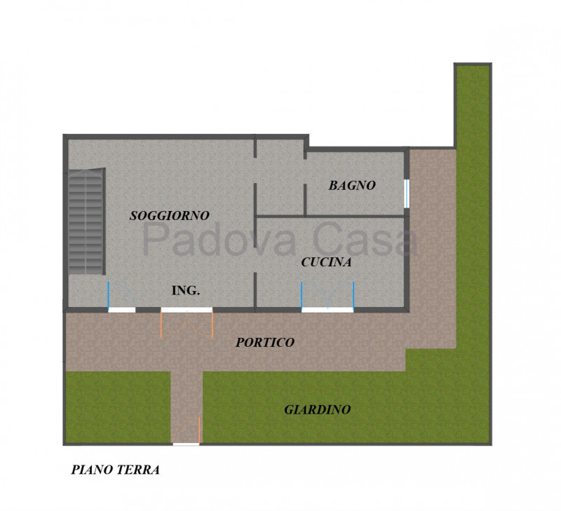 Immagine 10 di Casa trifamiliare in vendita  a Vigodarzere