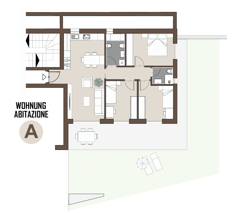 Immagine 4 di Appartamento in vendita  in San Lugano a Trodena .Truden.