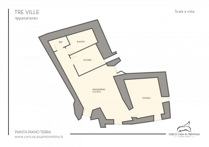 Immagine 15 di Appartamento in vendita  in Via Scaricle a Tre Ville