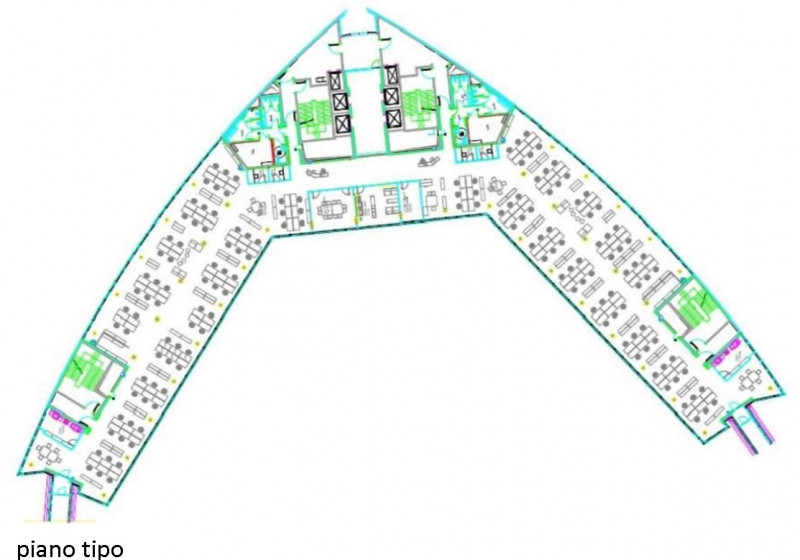 Immagine 23 di Ufficio in affitto  in VIA ANNA MARIA MOZZONI a Milano