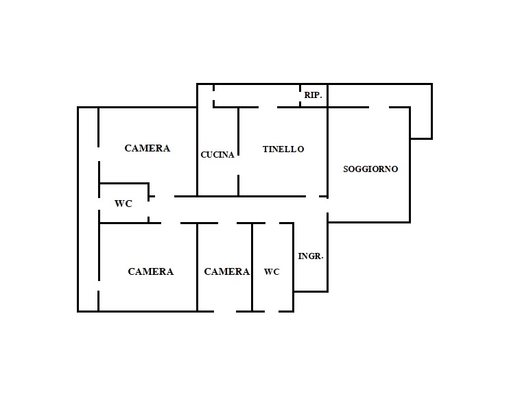 Immagine 23 di Appartamento in vendita  in Via Fabio Filzi a Chiusi