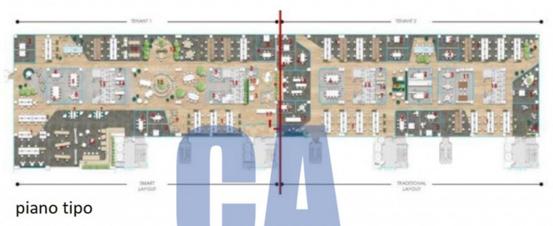 Immagine 16 di Ufficio in affitto  in STRADA MILANO FIORI a Assago