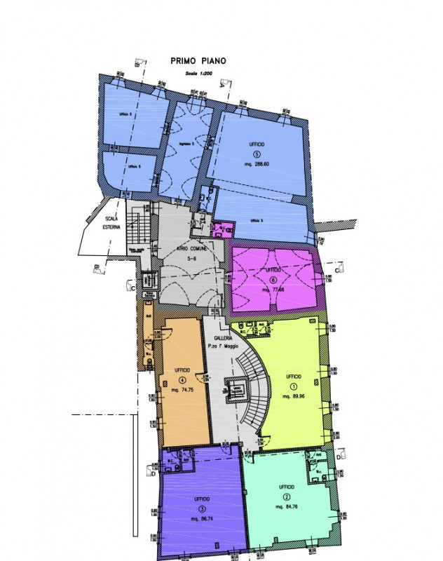 Immagine 10 di Ufficio in vendita  in Piazza Granda a Cles