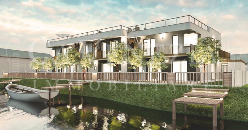 Immagine 3 di Villetta a schiera in vendita  a Venezia